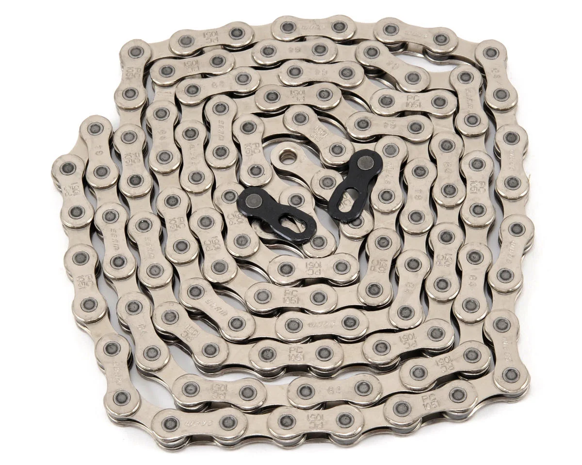 SRAM PC-1051 PowerLock Chain (Silver) (10 Speed) (144 Links)